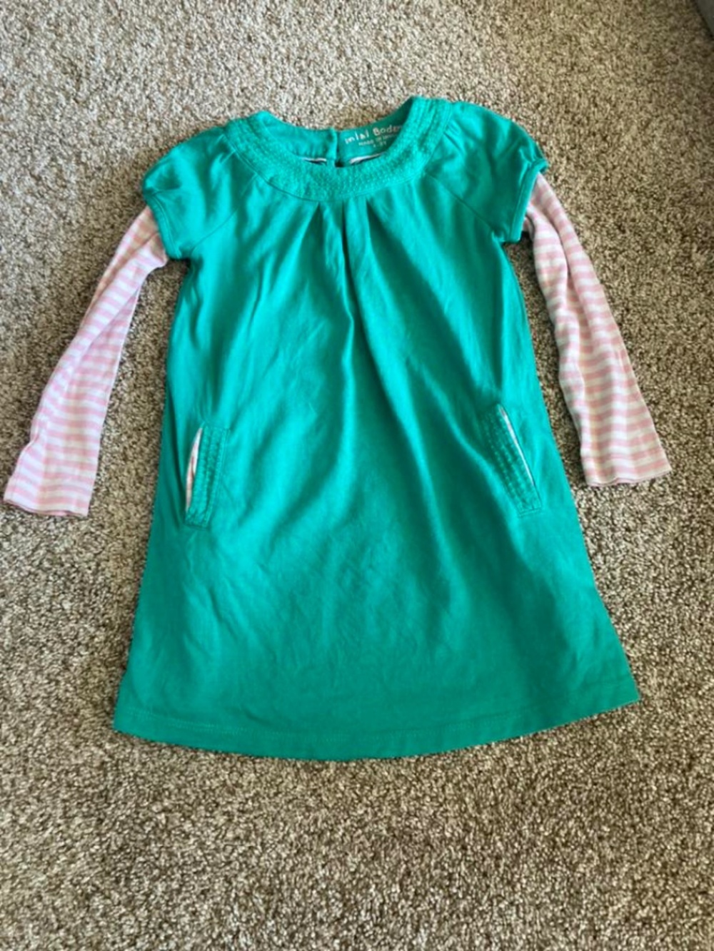 Baby Boden long sleeve dress - size 2/3